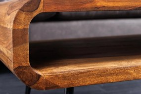 Masuta design industrial vintage Alpha 90cm Sheesham stone