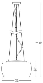 Lustră de cristal pe cablu CRYSTAL 5xG9/42W/230V Zuma Line P0076-05L-F4FZ