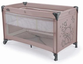 Patut pliant voiaj ultraportabil pentru copii Pisolino , usor de transportat, ideal pentru calatorii, material rezistent cu protectii laterale si saltea inclusa, Orso Bolle