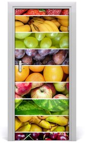 Autocolante pentru usi fructe colorate