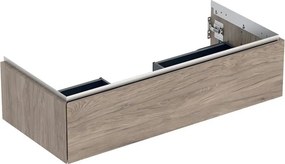 Dulap baza suspendat Geberit One nuc american Hickory 105 cm