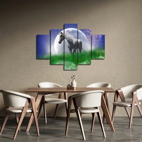 Tablou cu unicorn (150x105 cm)