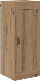 vidaXL Dulap montat pe perete Stejar Artizanal 34,5 x 34 x 90 cm
