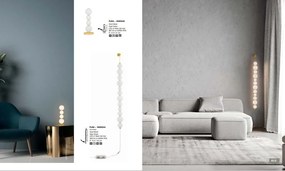 Aplica de perete dimabila moderna LED FLEA