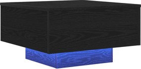 vidaXL Masă de cafea Stejar Negru 55 x 55 x 31 cm Lemn compozit