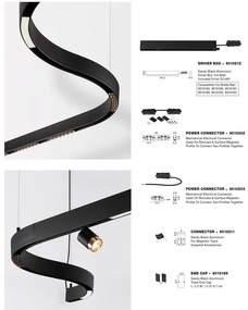 Sina magnetica incastrabila Breda 200cm
