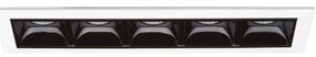 Corp incastrabil cu 5 spoturi LED LIKA FI TRIM 12W 4000K