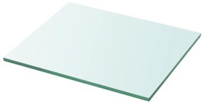 243810 vidaXL Raft din sticlă transparentă, 30 x 25 cm