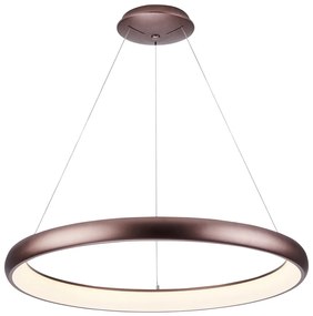 Azzardo AZ5059 - Lustră LED dimabilă pe cablu ANTONIO LED/32W/230V maro + + telecomandă