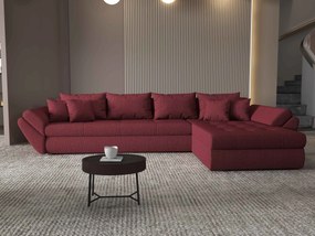 Colțar extensibil dumonde cu ladă de depozitare si sezut confortabil din spuma high-density, Loana XL Enjoy Winery II 335x185 cm