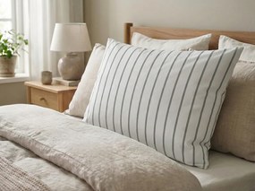 Husa din bumbac pentru perna CAPRIVI 50x70 cm, gri