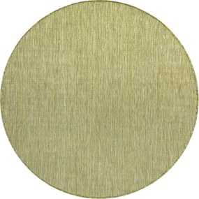 Covor SISAL SION cerc A5165A Melanj țesute plate verde