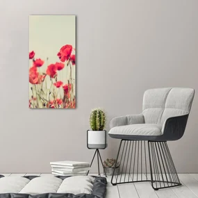 Imprimare tablou canvas Wildflowers maci
