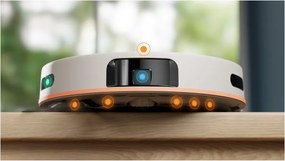 Aspirator robot și mop Philips XU5100/20, 4800 mAh, 10000 Pa, WiFi, navigare LDS, EPA 10, Curățare uscată / umedă, Bej