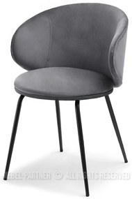 Scaun Carmen (grafit + negru). 1110991