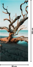 Fototapet pentru ușă - Adus de mare (95x205cm)