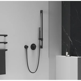 Ravak X07P670 - Cap de duș manual negru mat