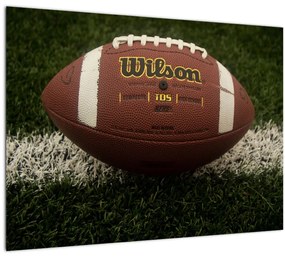 Tablou pe sticlă - Fotbal (70x50 cm)