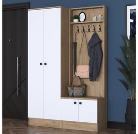 Mobilier Hol Bivake 2 (alb + Nuc) . 1093973