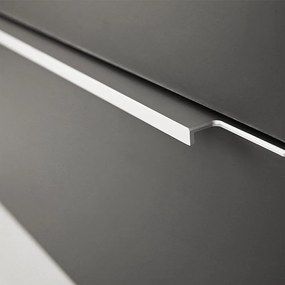 Dulap inferior Vario Trim 60 cu lavoar alb-antracit