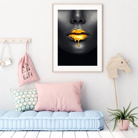 Poster - Buze de femeie (A4)