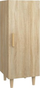 vidaXL Servantă, stejar sonoma, 34,5x34x90 cm, lemn compozit