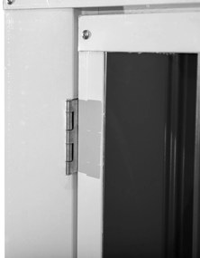 Outsunny Depozit pentru Coșuri de Gunoi Caseta pentru Gunoi Depozit pentru 2 Coșuri de Gunoi Oțel 178,5 x 104,5 x 128,5/113 cm Negru | Aosom Romania