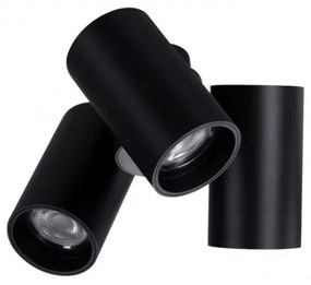 Spot modern directionabil aplicat tavan/plafon MAKALU 3 GU10 negru