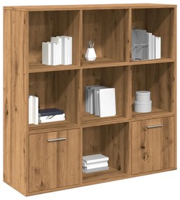 vidaXL Bibliotecă, stejar artizanal, 98x29x97,5 cm, lemn prelucrat