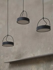 Osram - Lustră LED pe cablu DECOR PUCK 3xLED/12W/230V negru