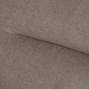 Fotoliu taupe cu tapițerie din chenille Classic – Ixia