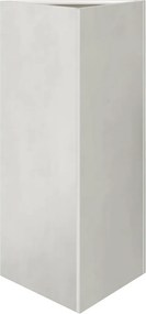 vidaXL Jardinieră de grădină, 40x34,5x70 cm, oțel inoxidabil, triunghi