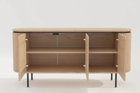 Comoda cu furnir de stejar ATELIER 160cm