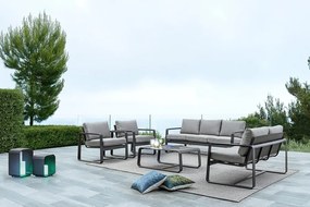 Măsuță de cafea pentru exterior din aluminiu 62x105 cm Merrigan – Bizzotto