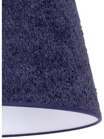 Lampă de masă Duolla BOUCLE 1xE27/15W/230V d. 28 cm albastru/lemn