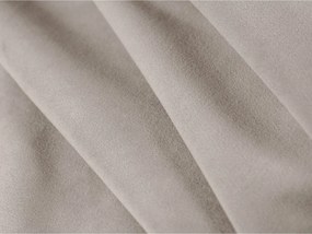 Canapea bej extensibilă cu tapițerie din catifea 209 cm Shannon – Cosmopolitan Design