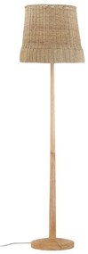 Lampadar în culoare naturală cu abajur din ratan (înălțime 160 cm) Kakasi – Bloomingville