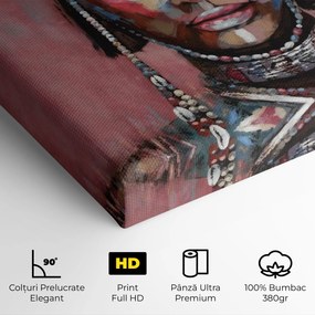 Tablou Canvas, 60x120cm, Dormitor si Living, Femei, Femei africane, Zola