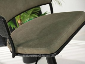 Scaun Marta H (čierno-verde + negru). 1110723