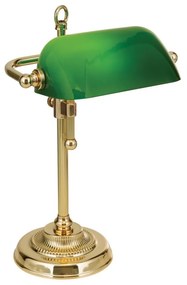 Veioza/Lampa de masa stil clasic HARVARD alama/verde
