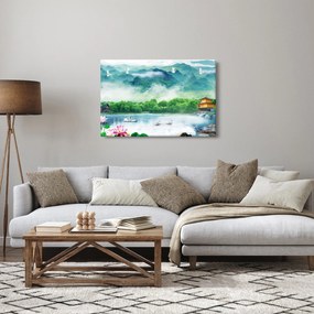Tablou - Peisaj de vis (90x60 cm)