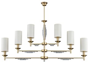 Candelabru 6 brate realizat manual Fellino