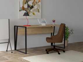 Masă PC Lesake 2 (stejar zafir + negru) . 1094936