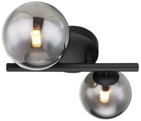 Aplica 2L design modern Riha negru