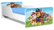 Pachet Promo Patut Creativ Paw Patrol Copii 2-8 Ani, Cu Saltea SmartNest Cu Lana Si Husa Impermeabila - PTV5329PRM