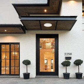 Plafonieră LED pentru baie Brilagi ULTRA SLIM LED/18W/230V d. 30 cm negru IP54