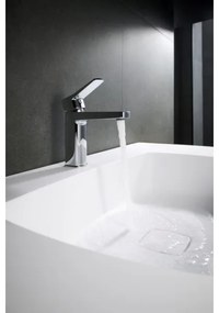 KFA Armatura 4522-815-00 Baterie pentru lavoar MALAGA 15,9 cm cu ventil de scurgere inclus, crom lucios