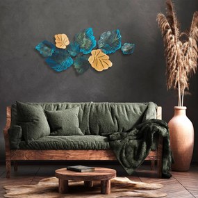 Accesoriu Decorativ de Perete Palm, Metal
