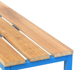 Bancă pentru dressing 100 x 35 x 45 cm, albastru - RAL 5012