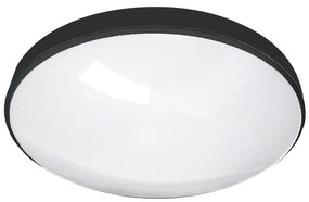 Plafonieră LED pentru baie CIRCLE LED/36W/230V 4000K d. 45 cm IP44 negru